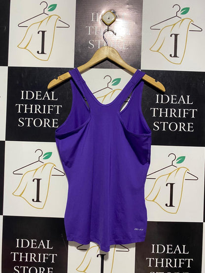 NIKE PRO |M| BUST 16| B3| VIBRANT PURPLE ATHLETIC TANK TOP