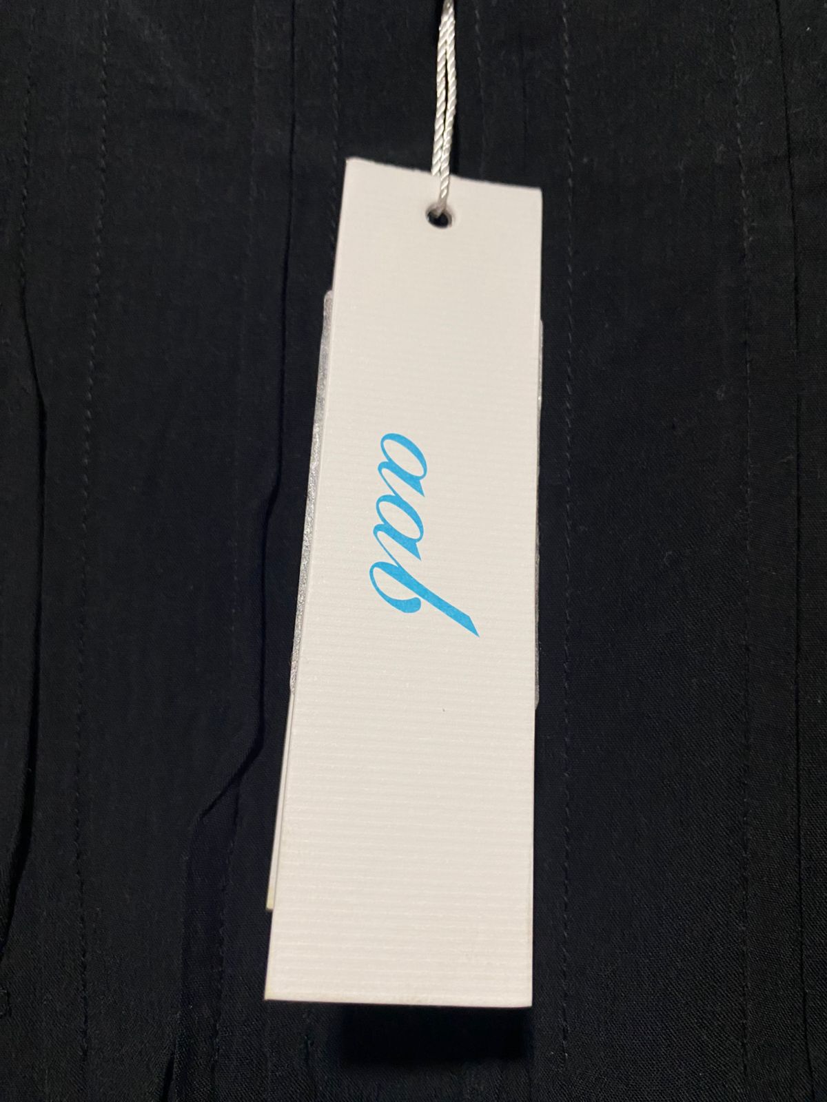 AAB |M| BUST 21| B3| MINIMALIST BLACK MAXI DRESS