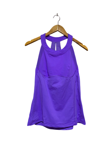 LULULEMON |XS| BUST 13| Women's High-Neck Athletic Yoga Tank Top Vibrant Purple