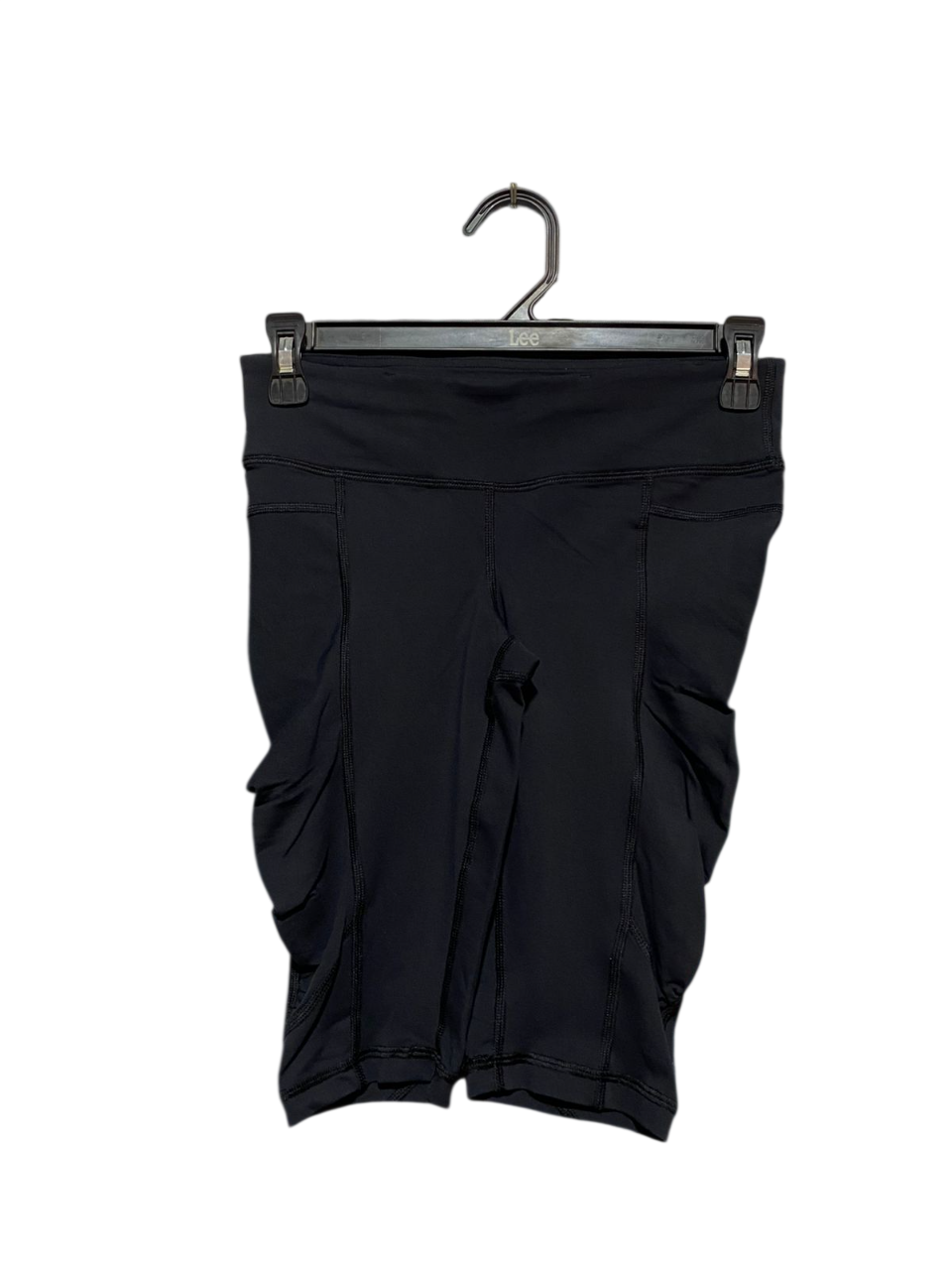 LULULEMON |S| WAIST 26| High-Waisted Black Athletic Biker Shorts