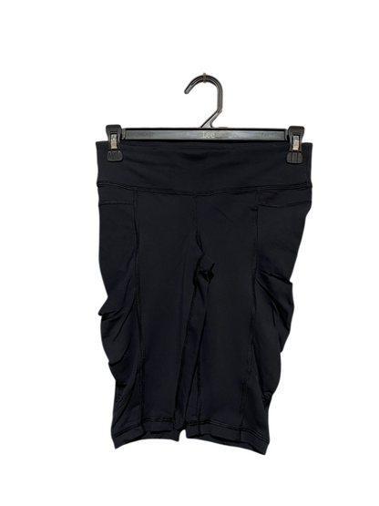 LULULEMON |S| WAIST 26| High-Waisted Black Athletic Biker Shorts