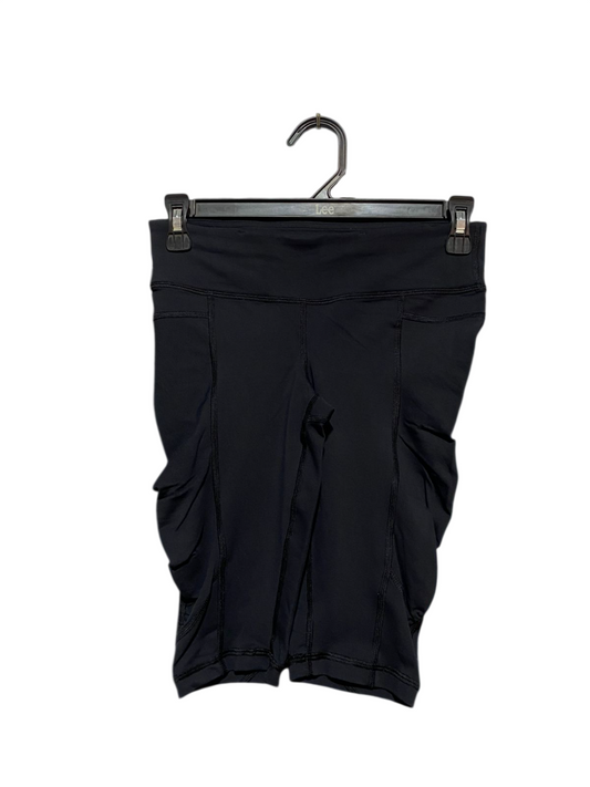 LULULEMON |S| WAIST 26| High-Waisted Black Athletic Biker Shorts