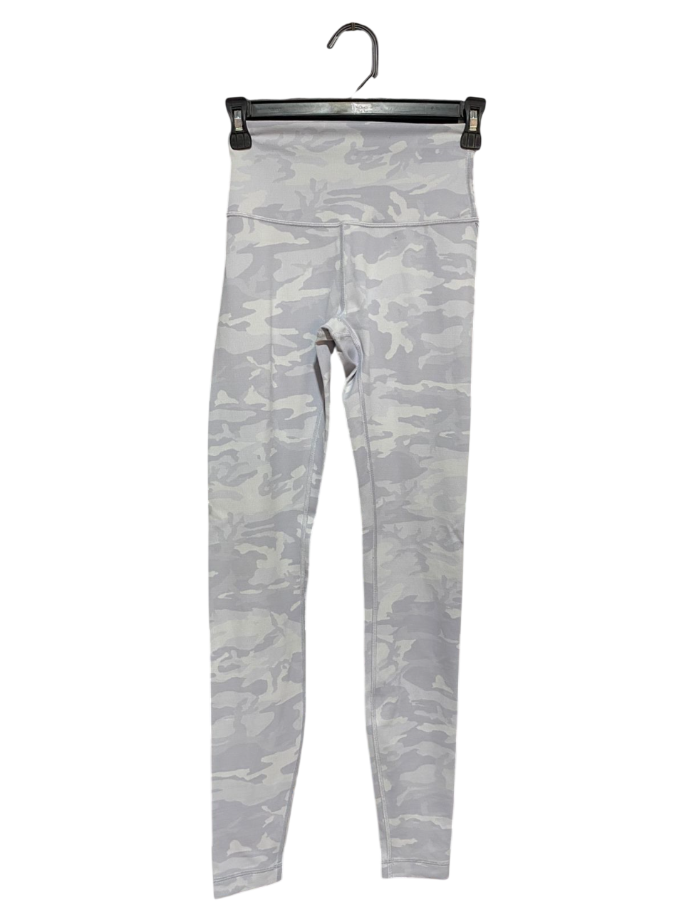 LULULEMON |XS| WAIST 24| High-Waisted Grey Camouflage Athletic Leggings - Stretch Performance