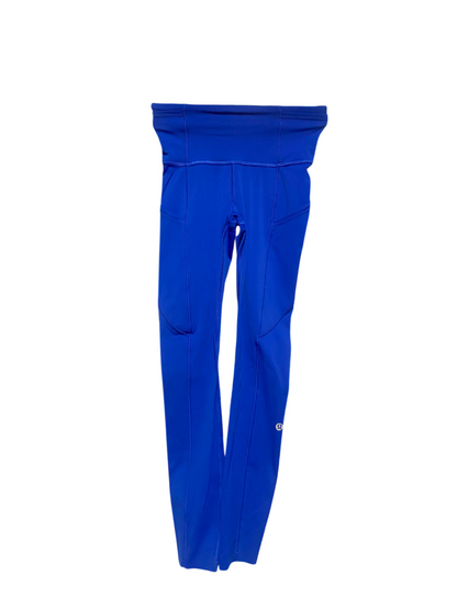 LULULEMON |XS| WAIST 21| SWIFT SPEED HIGH-RISE TIGHTS COBALT BLUE RUNNING LEGGINGS