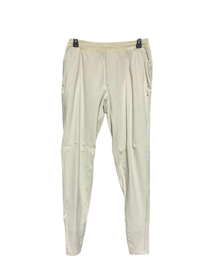 LULULEMON |M| WAIST 28| PREMIUM LIGHTWEIGHT ACTIVE JOGGERS – OFF-WHITE/BEIGE