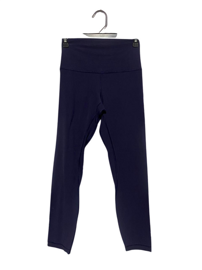 LULULEMON |XS| WAIST 24| WOMEN'S HIGH-PERFORMANCE CROPPED LEGGINGS - DEEP MIDNIGHT NAVY