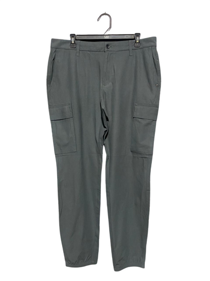 VUORI |XXL| WAIST 36| TECHNICAL CARGO JOGGER TROUSERS - SLATE GREY