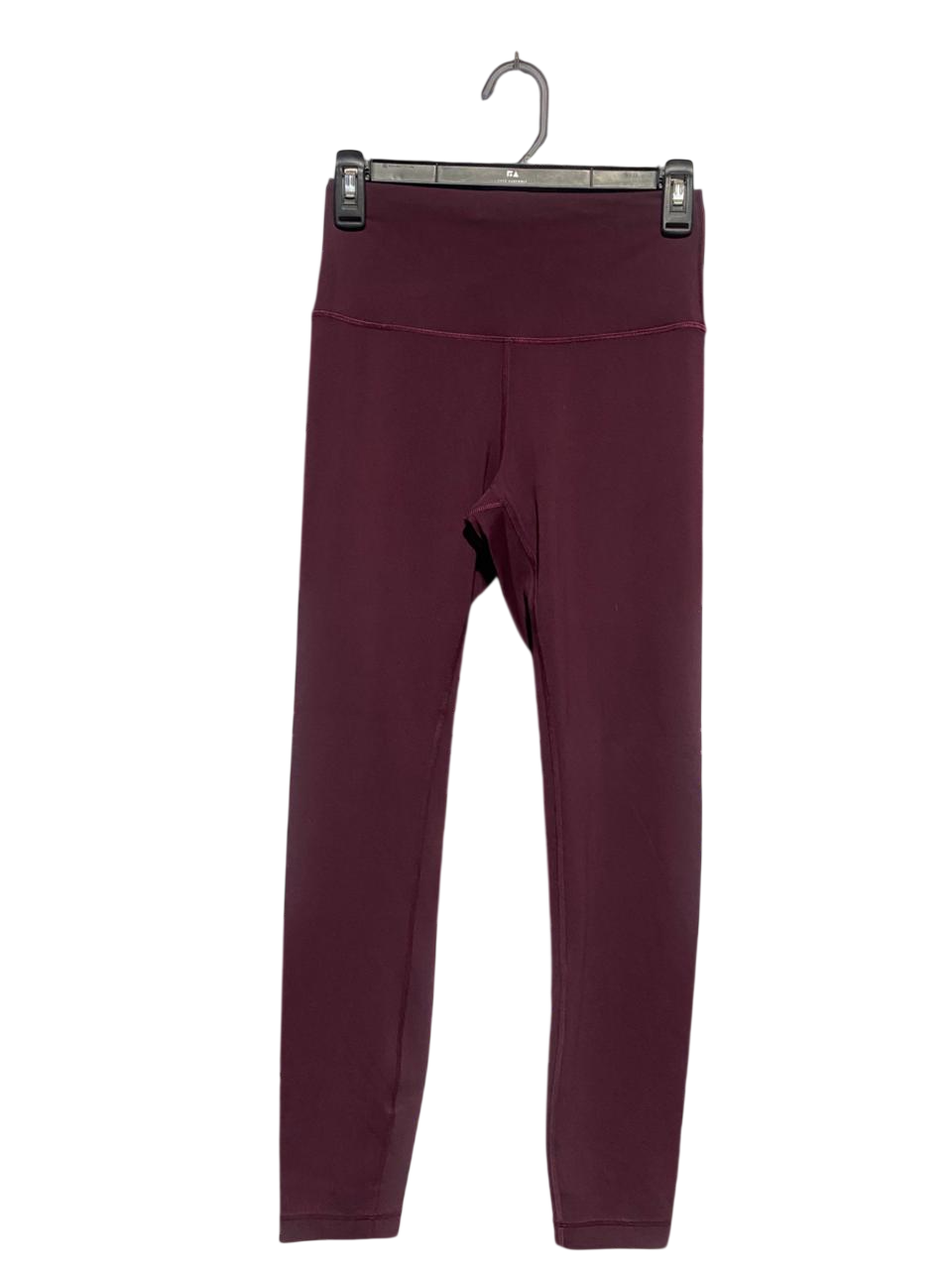 LULULEMON |XS| WAIST 24| WOMEN'S HIGH-RISE PERFORMANCE LEGGINGS  DEEP BURGUNDY