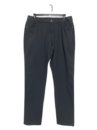 LULULEMON |XL| WAIST 32| TECHNICAL PERFORMANCE TROUSERS - CHARCOAL GREY