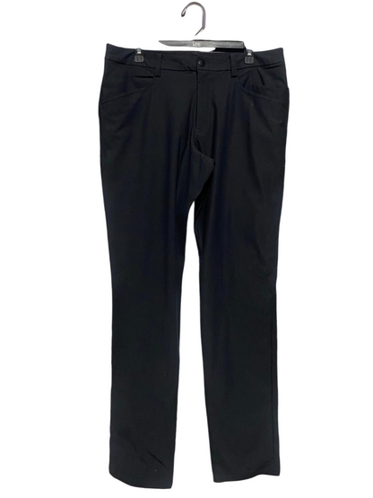 LULULEMON |XL| WAIST 36| CLASSIC BLACK ESSENTIAL PANTS