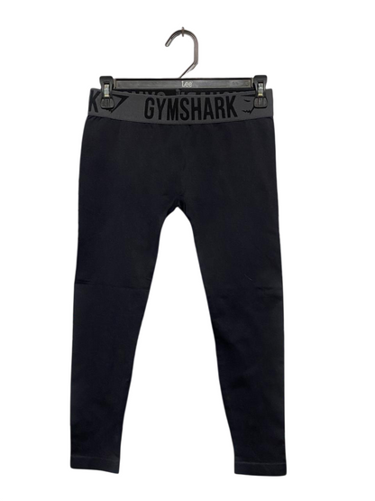 GYMSHARK |S| WAIST 26| Women’s Logo Waistband Athletic Leggings Black