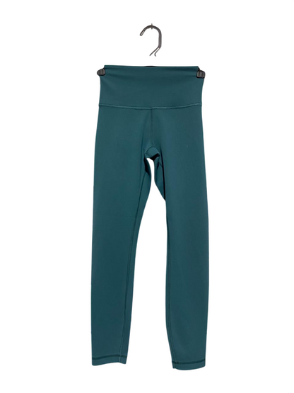 LULULEMON |XS| WAIST 22| Women’s High-Rise Athletic Leggings - Teal/Dark Green