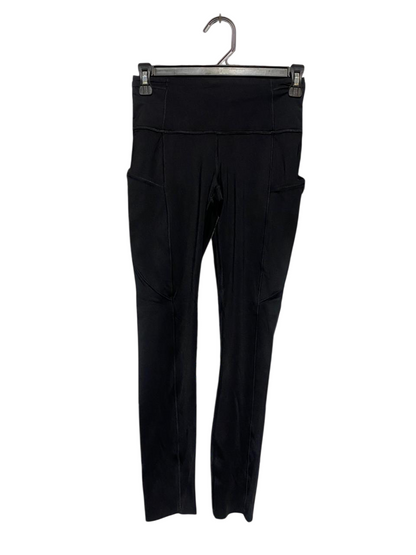 LULULEMON |XS| WAIST 25| Women’s High-Waisted Athletic Leggings with Side Pockets - Black