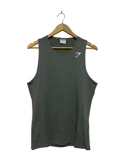 GYMSHARK |S| BUST 19| Grey Athletic Sleeveless Training Shirt