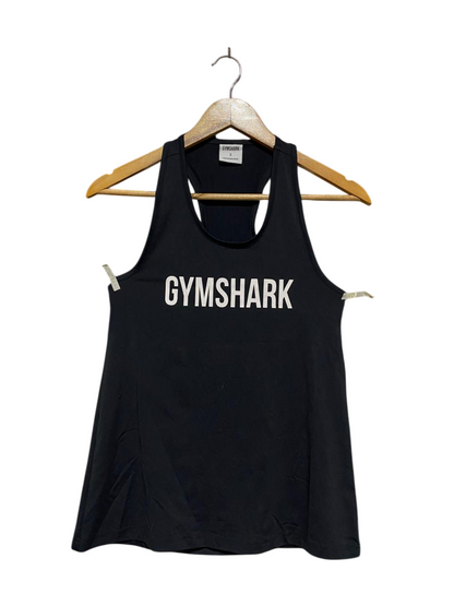 GYMSHARK |S| BUST 14| WOMEN’S CLASSIC LOGO TANK TOP BLACK TRAINING VEST