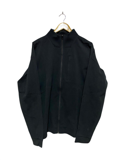 LULULEMON |XL| BUST 25| Technical Full-Zip Jacket Black Minimalist Activewear