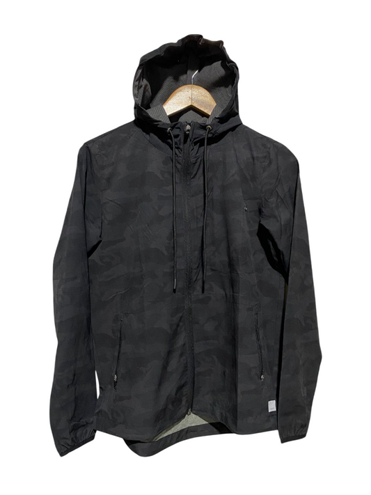 VUORI |L| BUST 19| LIGHTWEIGHT CAMO HOODED JACKET