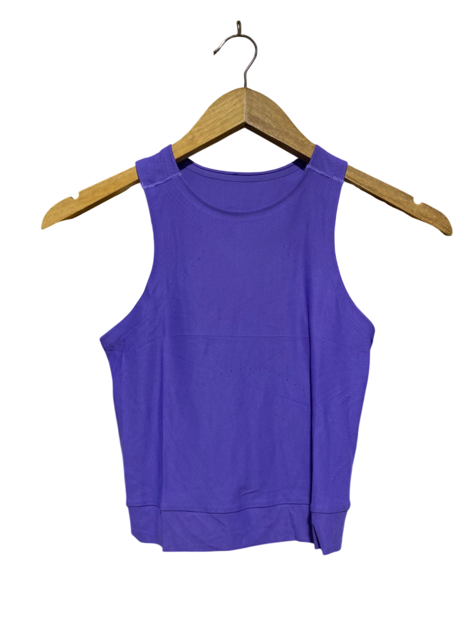LULULEMON |XS| BUST 12| SEAMLESS HIGH-NECK PERFORMANCE TANK TOP