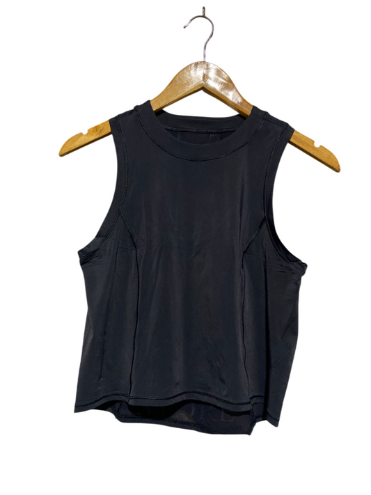 LULULEMON |M| BUST 16| CORE PERFORMANCE HIGH-NECK CROP TANK