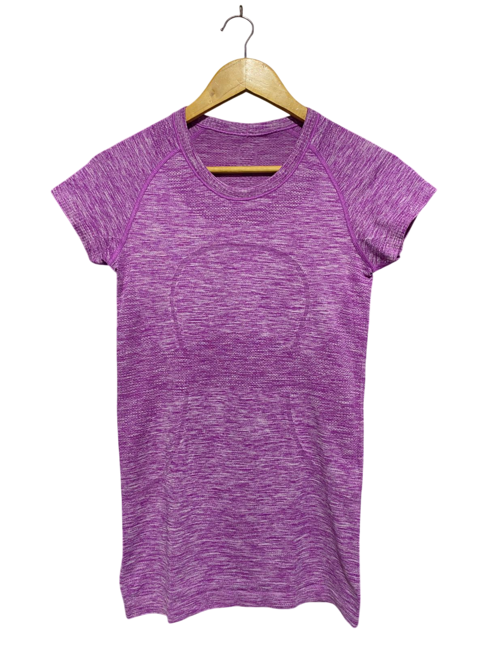 LULULEMON |M| BUST 15| Purple Seamless Performance Tee