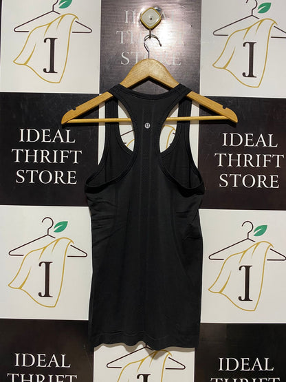 LULULEMON |S| BUST 14| CLASSIC BLACK RACERBACK ATHLETIC TANK