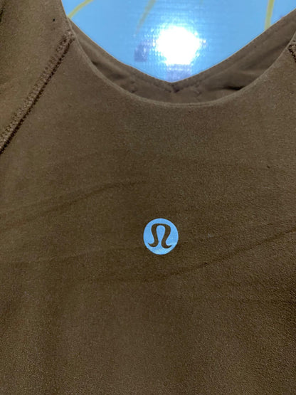 LULULEMON |S| BUST 13| EARTHY BROWN SLEEVELESS ATHLETIC TOP