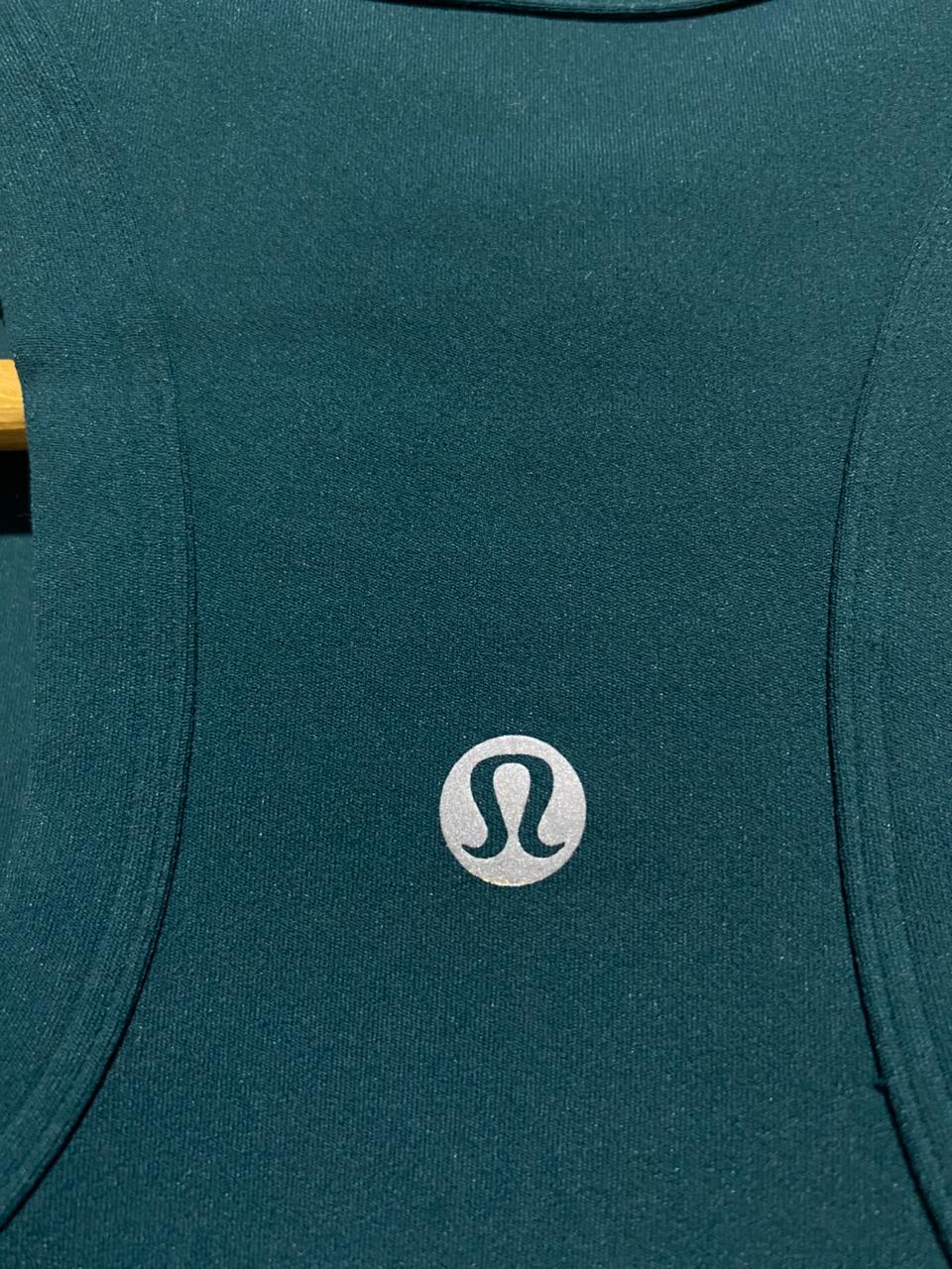 LULULEMON |XS| BUST 11| PREMIUM HIGH-NECK RACERBACK RIBBED TANK TOP