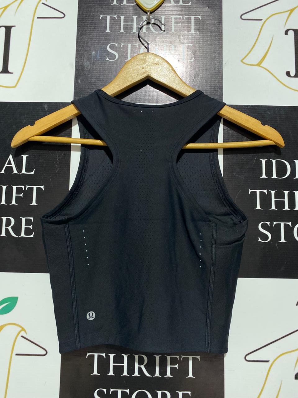 LULULEMON |S| BUST 14| PERFORMANCE SEAMLESS MESH CROP TANK TOP