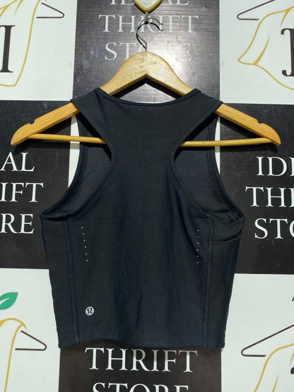 LULULEMON |S| BUST 14| PERFORMANCE SEAMLESS MESH CROP TANK TOP