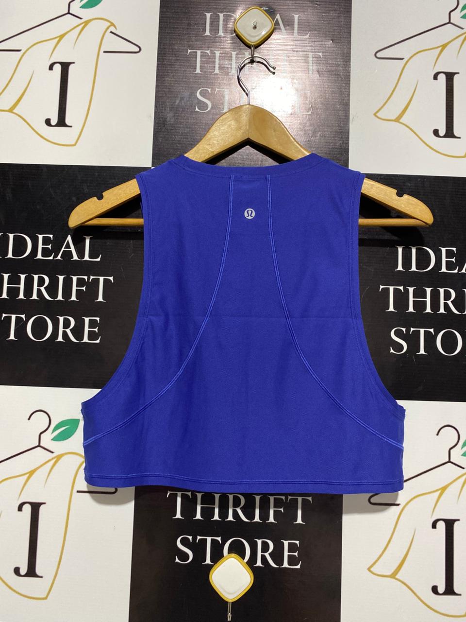 LULULEMON |M| BUST 17| ADVANCED PERFORMANCE HIGH-NECK CROP TANK