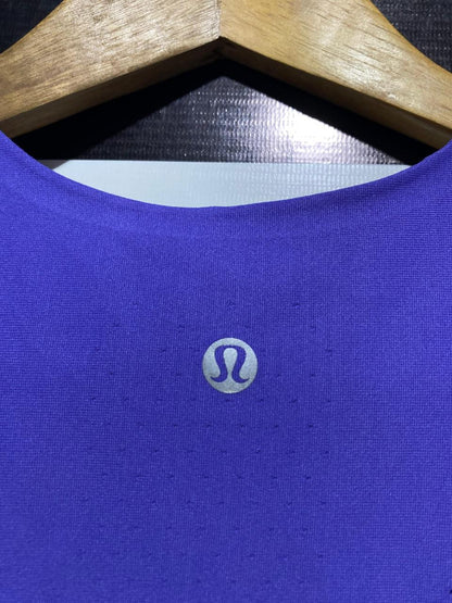 LULULEMON |XS| BUST 12| SEAMLESS HIGH-NECK PERFORMANCE TANK TOP