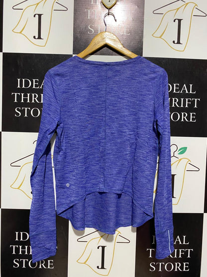 LULULEMON |M| BUST 19| PERFORMANCE SPACE-DYE LONG SLEEVE TOP