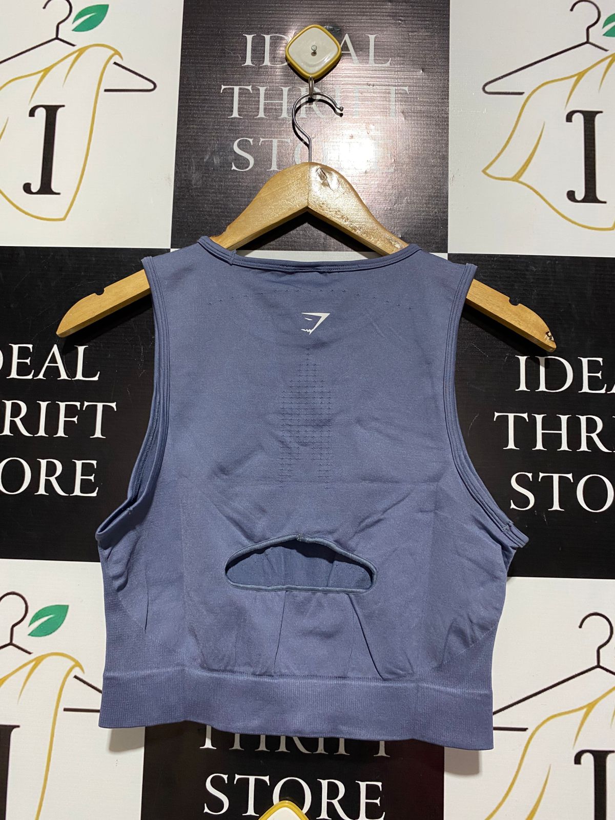 GYMSHARK |M| BUST 15| SEAMLESS CROP TANK