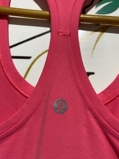 LULULEMON |S| BUST 14| VIBRANT PINK RACERBACK TANK TOP