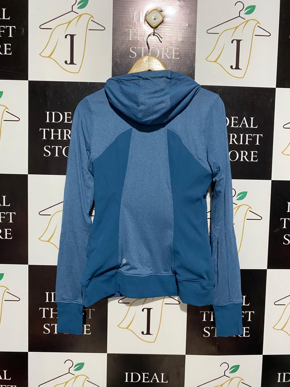 LULULEMON |S/M| BUST 18| Hooded Define Jacket – Blue Slim Fit Reversible