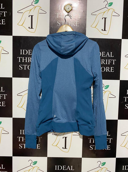 LULULEMON |S/M| BUST 18| Hooded Define Jacket – Blue Slim Fit Reversible