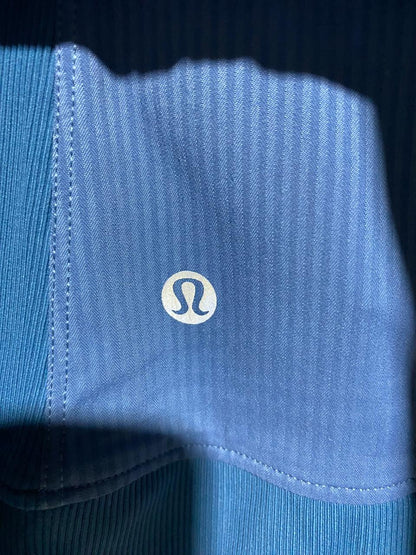 LULULEMON |S/M| BUST 18| Hooded Define Jacket – Blue Slim Fit Reversible