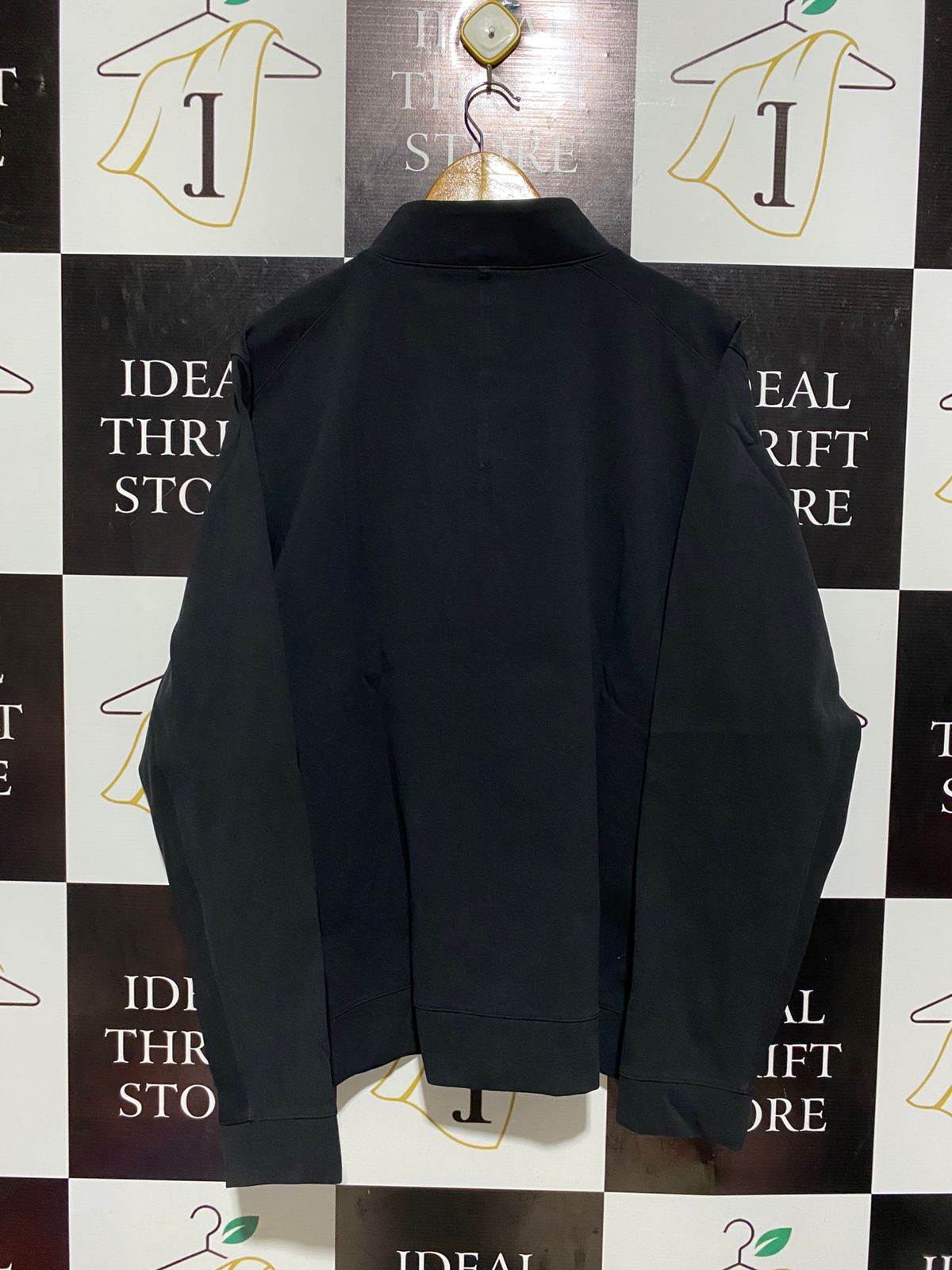 LULULEMON |XL| BUST 25| Technical Full-Zip Jacket Black Minimalist Activewear