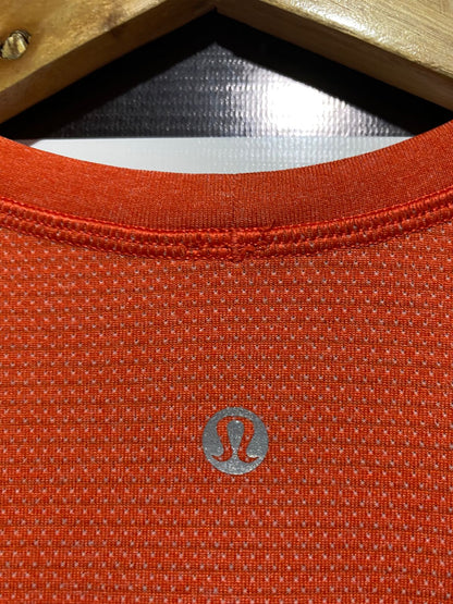 LULULEMON |L| BUST 21| PERFORMANCE WORKOUT T-SHIRT VIBRANT ORANGE