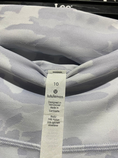 LULULEMON |M| WAIST 28| Women’s High-Waisted Performance Leggings - Grey Camo Print