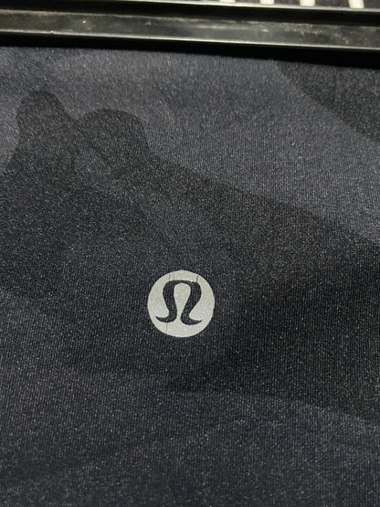 LULULEMON |XL| WAIST 32| WOMEN'S HIGH-WAISTED CAMO PERFORMANCE LEGGINGS - BLACK ON BLACK