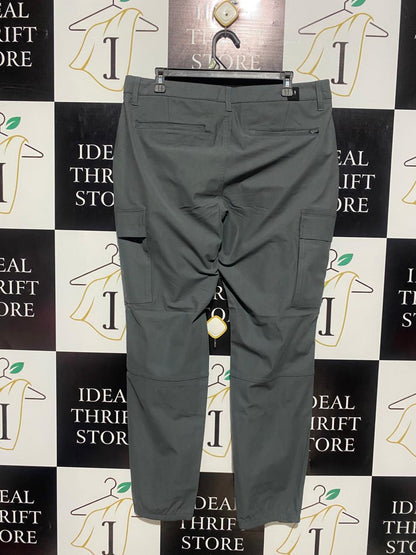 VUORI |XXL| WAIST 36| TECHNICAL CARGO JOGGER TROUSERS - SLATE GREY