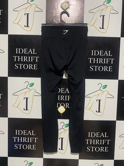 GYMSHARK |XS| WAIST 22| HIGH-WAISTED PERFORMANCE TIGHTS BLACK