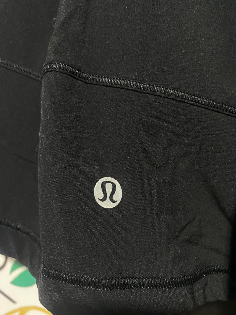 LULULEMON |L| WAIST 30| PACE RIVAL MID-RISE SKIRT BLACK TENNIS GOLF RUNNING SKORT