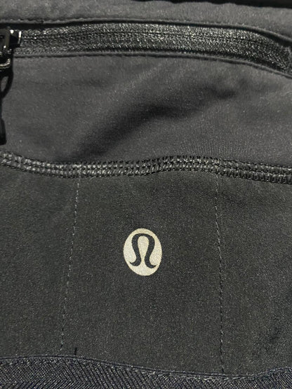LULULEMON |L| WAIST 29| PLAY OFF THE PLEATS MID-RISE SKIRT  BLACK TENNIS SKORT