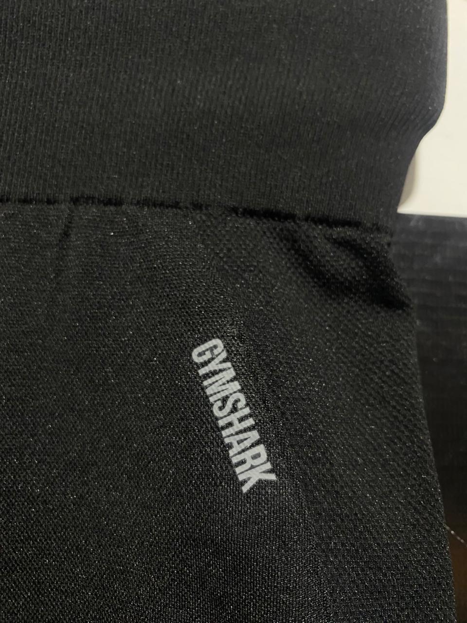 GYMSHARK |XS| WAIST 21| SEAMLESS HIGH-WAISTED SHORTS BLACK GYM CYCLING SHORTS