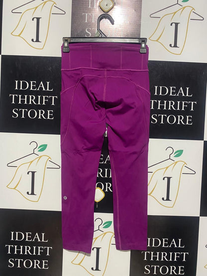LULULEMON |XS| WAIST 24| SWIFT SPEED HIGH-RISE TIGHTS – BERRY/PLUM RUNNING LEGGINGS