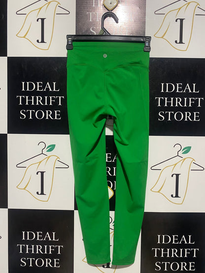 LULULEMON |XS| WAIST 22| High-Waisted Vibrant Green Athletic Leggings - Performance Fit