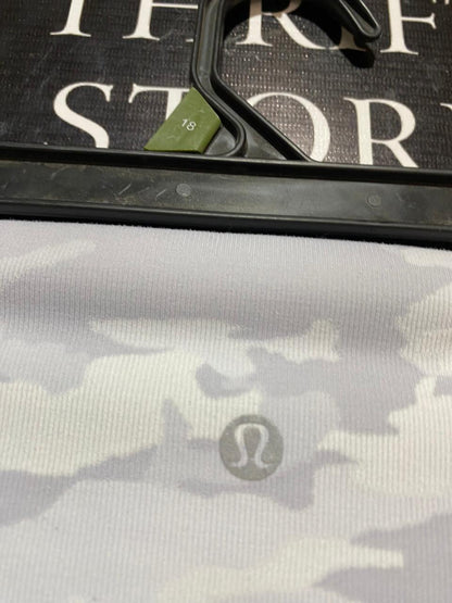 LULULEMON |XS| WAIST 24| High-Waisted Grey Camouflage Athletic Leggings - Stretch Performance
