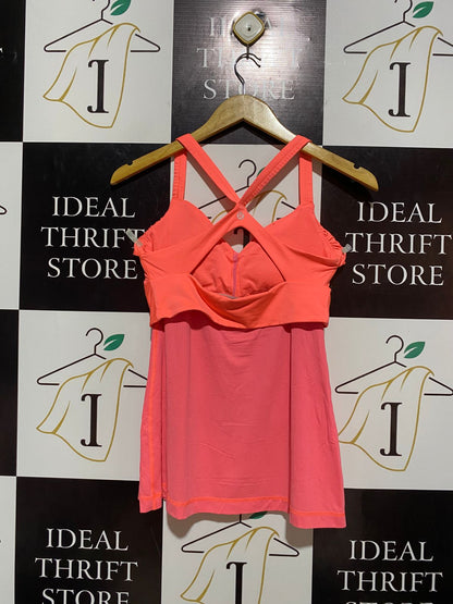 LULULEMON |S| BUST 15| VIBRANT CROSS-FRONT TANK TOP